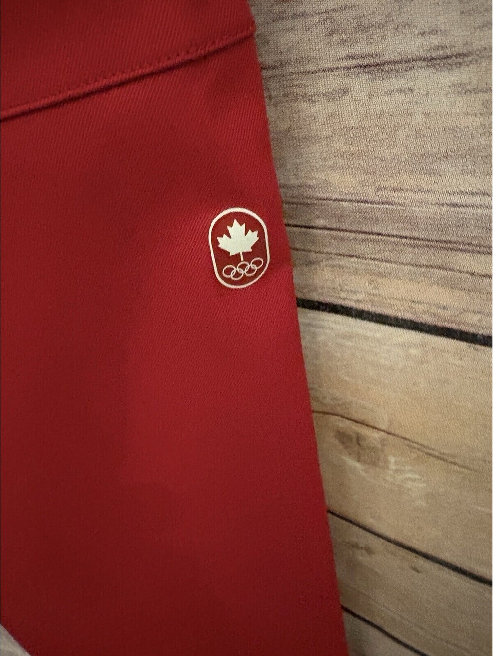 Lululemon Carpenter High-Rise Pant Size 32 Sport Red Team Canada $158 NEW - Picture 2 of 5